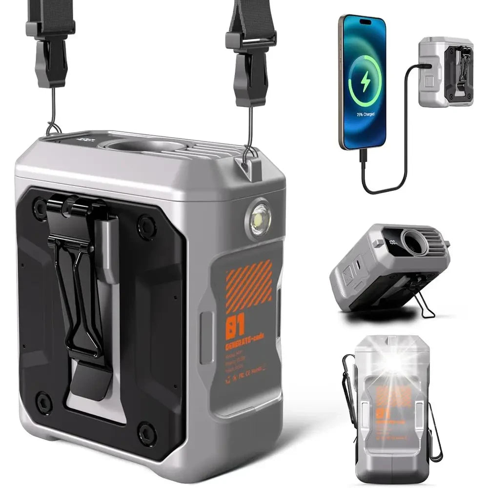 Portable Clip-On Tent Fan