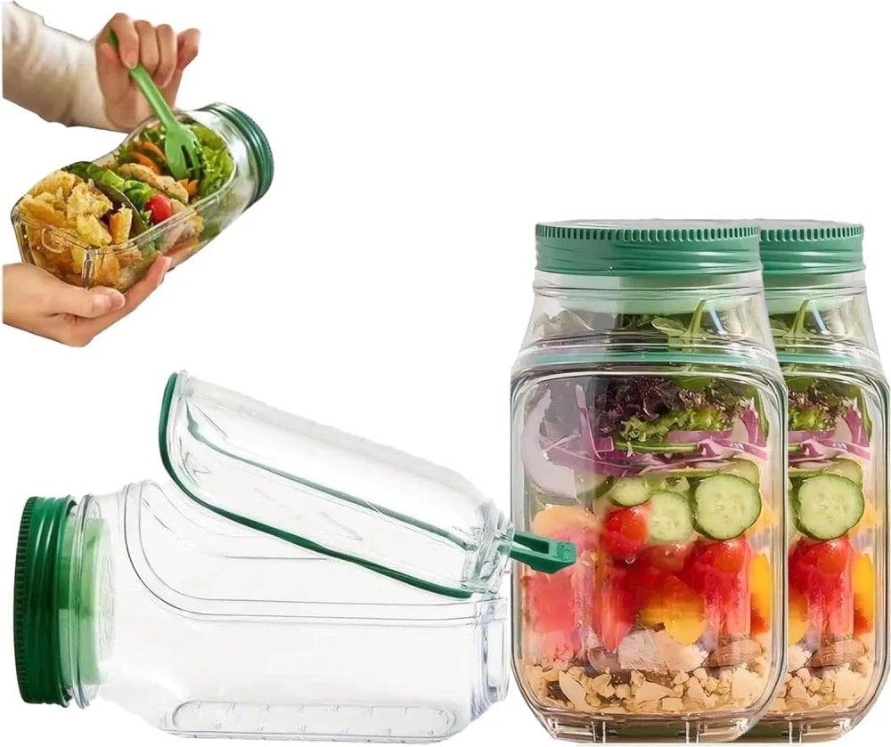 Leakproof Portable Salad Container